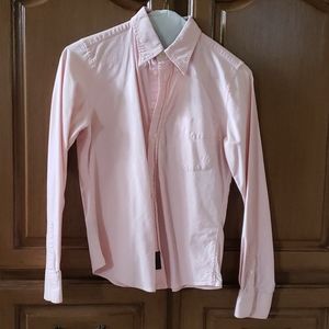 Pink button down
